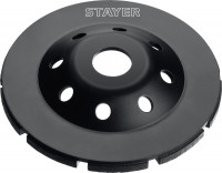 Stayer double, d 125 мм, двухрядная алмазная чашка (33381-125)