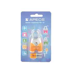 Замок навесной apecs pd-21-а-blister