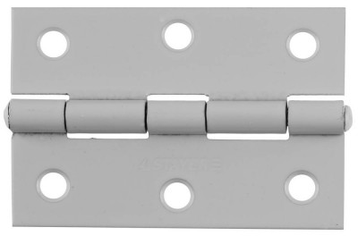 Stayer 75 x 50 х 1.6 мм, цвет белый, карточная петля (37611-75-2)