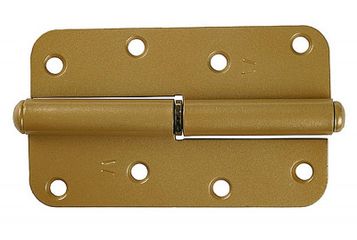 Пн-110, 110 x 41 х 2.8 мм, левая, цвет белый, карточная петля (37651-110l)