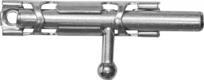 Зт-19305, 65 мм, покрытие белый цинк, шпингалет накладной (37730-65)