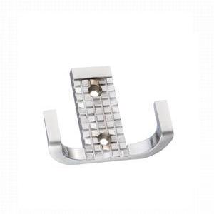 Крючок 2-х рожковый м1510-0010 мат.хром 13068 lemax