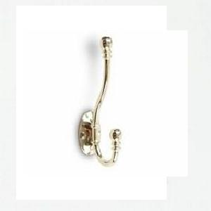 Крючок 2-х рожковый kr 0180 золото 17361 lemax