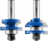 ЗУБР 41 x 23 мм, хвостовик 12 мм, набор фрез рамочных №2, профессионал (28772-41.3-h2)
