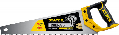 Stayer cobra 5, 400 мм, ножовка по дереву, professional (1506-40)