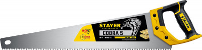 Stayer cobra 5, 500 мм, ножовка по дереву, professional (1506-50)