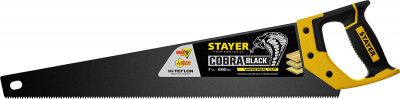 Stayer cobra black, 500 мм, универсальная ножовка, professional (2-15081-50)