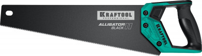 Kraftool alligator black 11, 400 мм, ножовка для точного реза (15205-40)