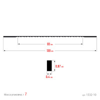 ЗУБР 130 мм, 10 шт, полотна для лобзика, профессионал (1532-10)