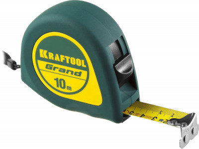 Kraftool grand, 10 м х 25 мм, рулетка (34022-10-25)