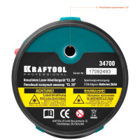 Kraftool cl 20 #4, лазерный нивелир (34700-4)