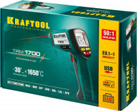 Kraftool trm-1700, -30° +1650°с, пирометр инфракрасный (45701-1650)