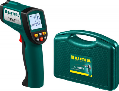 Kraftool trm-1000, -50° +950°с, пирометр инфракрасный (45703-950)