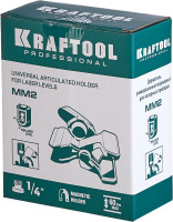 Kraftool мм2, универсальный шарнирный держатель-клипса (34704)