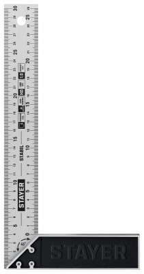 Stayer 300 мм, столярный угольник, professional (3431-30)