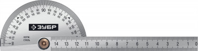 ЗУБР 145 мм, нерж. сталь, транспортир, профессионал (34292)