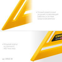 Stayer 305 мм, 5-в-1, универсальный кровельный пластиковый угольник (34522-30)