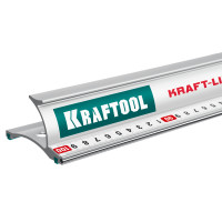 Kraftool kraft-line, 1.0 м, усиленная алюминиевая линейка со стальной направляющей (34275-100)