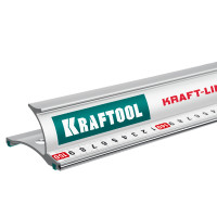 Kraftool kraft-line, 1.5 м, усиленная алюминиевая линейка со стальной направляющей (34275-150)