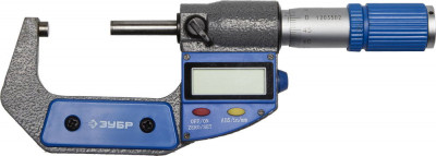ЗУБР мкц 50, 25 - 50 мм, гладкий цифровой микрометр (34482-50)