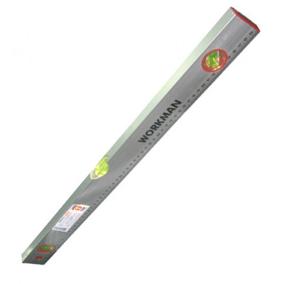 Уровень брусковый 1.5 м 3глазка+линейка *workman*