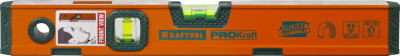 Kraftool prokraft 400 мм, магнитный сверхпрочный уровень с зеркальным глазком