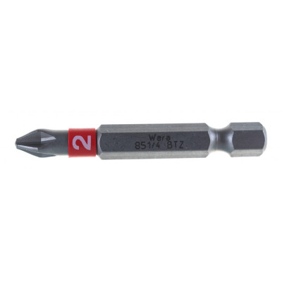 Wera биты (шт) 851/4 btz ph 2/50 mm we-059552