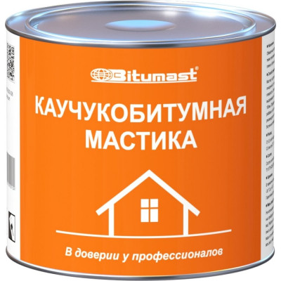 Bitumast мастика каучукобитумная 2 л 4607952900134