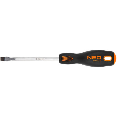 Neo tools отвертка шлицевая 6.5x125 мм 04-002