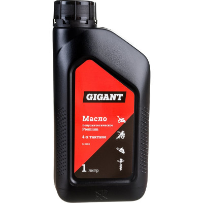 Gigant Масло полусинтетическое Premium 4-х тактное 1 л G-0403