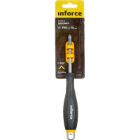 Inforce Отвертка ударная PH1х75мм 06-09-85