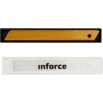 Inforce лезвия 9мм титановые 10 штук в упаковке 11-03-09