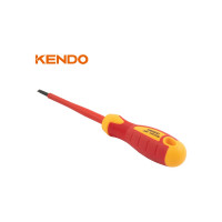 KENDO Отвертка диэлектрическая шлицевая VDE SL 4х100 мм 1000 В 20404