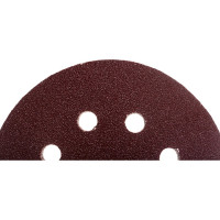 Шлифлист липучка по дереву и металлу 5 шт. 125 мм К80 Энкор 20203