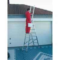 Универсальная лестница 3х8 с дополнительной функцией Krause Corda 013385