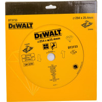 Диск алмазный по плитке (254х25.4 мм) для плиткореза D24000 DEWALT DT 3733