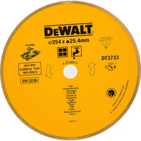 Диск алмазный по плитке (254х25.4 мм) для плиткореза D24000 DEWALT DT 3733