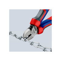 Бокорезы KNIPEX 160 мм, фосфатированные, 3-комп ручки KN-7002160