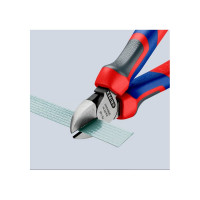 Бокорезы KNIPEX 160 мм, фосфатированные, 3-комп ручки KN-7002160