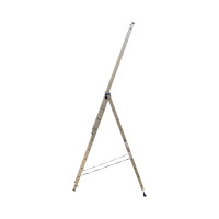 Лестница алюминиевая Алюмет 3х10 ступеней трехсекционная универсальная H3 5310