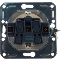 Бытовая розетка с заземлением и крышкой Volsten V01-14-R18-M Magenta Nero, 10000