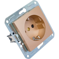 Розетка с заземлением Volsten V01-16-R14-M Magenta Dorado 10043