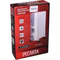 Масляный обогреватель Ресанта ОМ-9НВ 67/3/11