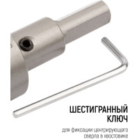 Коронка кольцевая с карбидными вставками Профи 30 мм FIT IT 36830