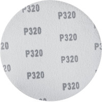 Круг шлифовальный (5 шт; 150 мм; Р320) для шлифовальных станков Fit 39810