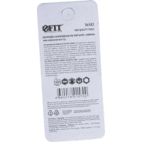 Шарошка карбидная цилиндрическая закругленная на конце для прямошлифовальных машин FIT HQ 36582