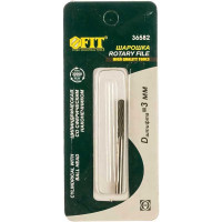 Шарошка карбидная цилиндрическая закругленная на конце для прямошлифовальных машин FIT HQ 36582