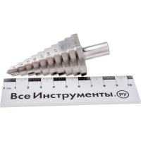 Сверло ступенчатое (9-36 мм; 9 ступеней; HSS) по металлу FIT IT 36399