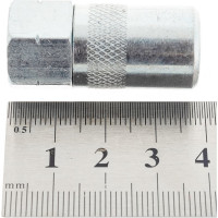 Штуцер 4-х лепестковый HC/12/4/B Heavy Duty (690 атм; 1/8") для смазочных шприцев GROZ GR43520
