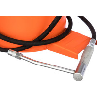 Ручной нагнетатель смазки Groz VGP-10A GR44281 275 атм., емкость 10 кг переносной, 4-9гр/ход